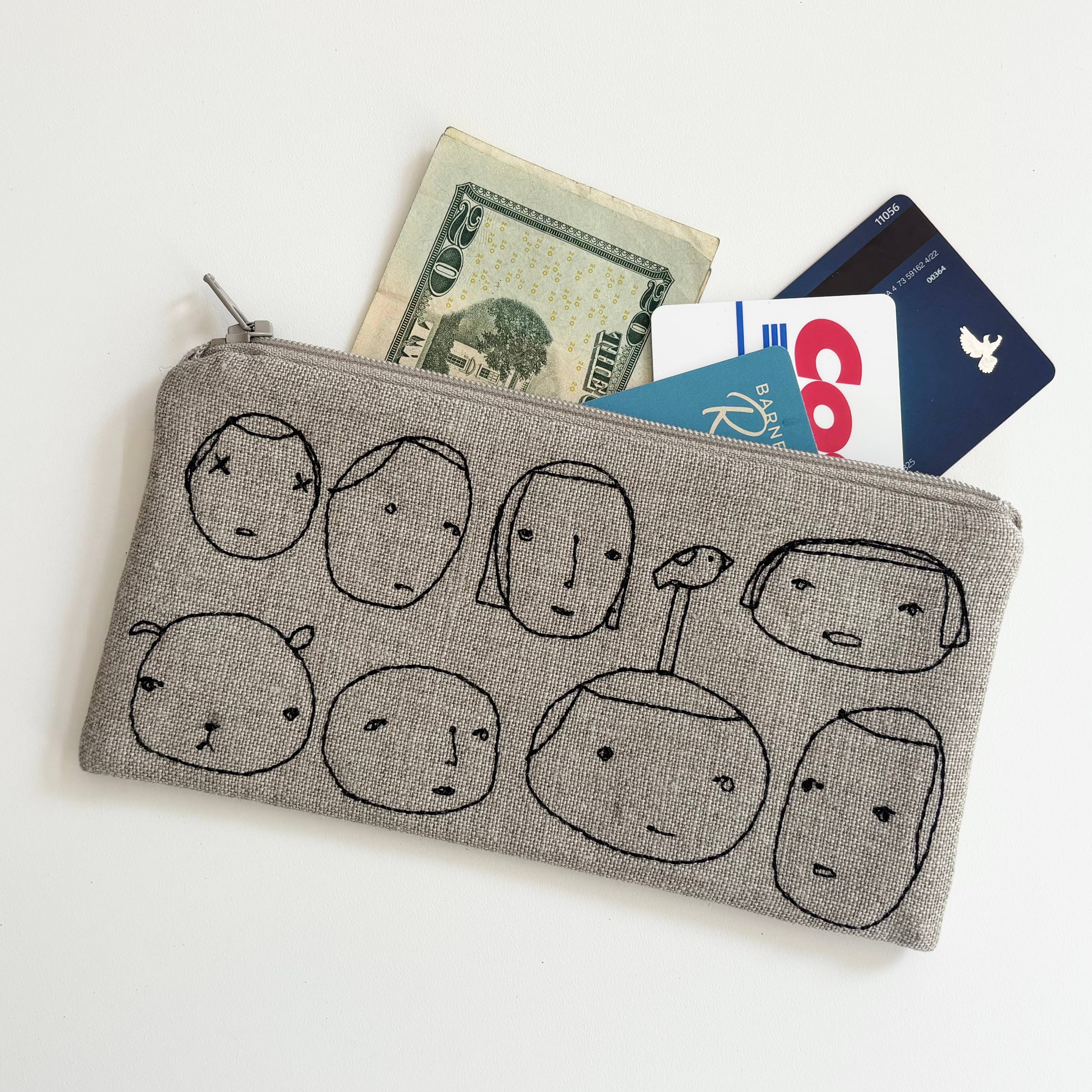 Everyday People Linen Pouch