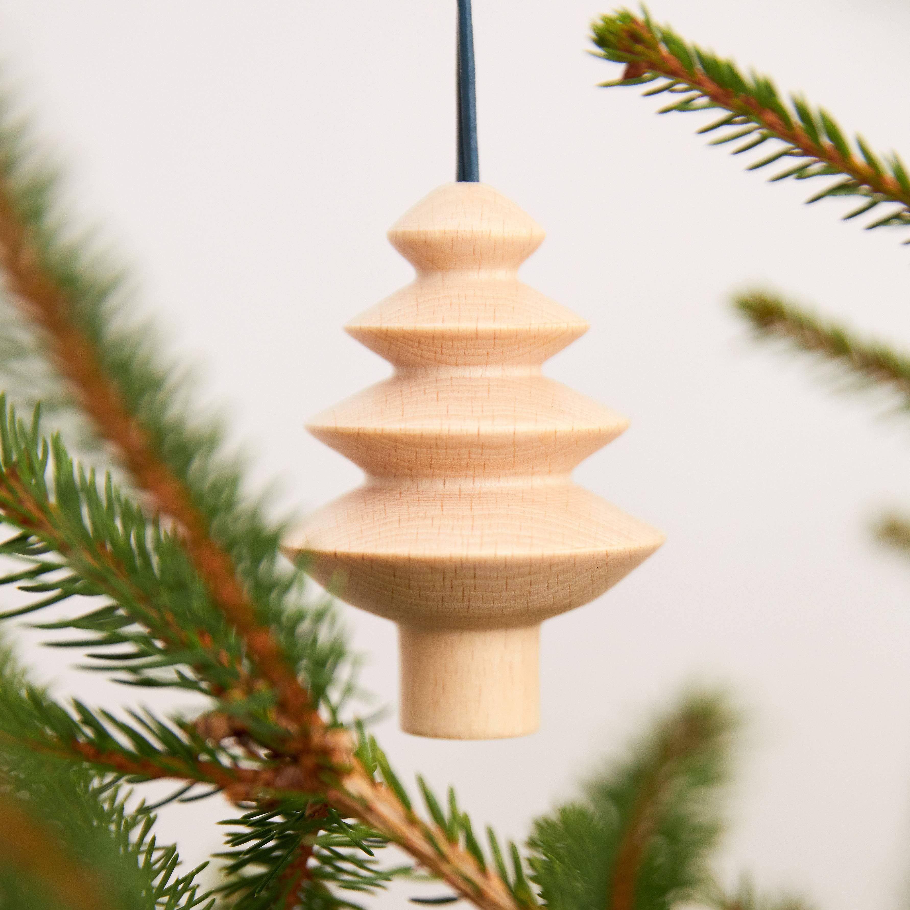 Wooden Tree Ornaments