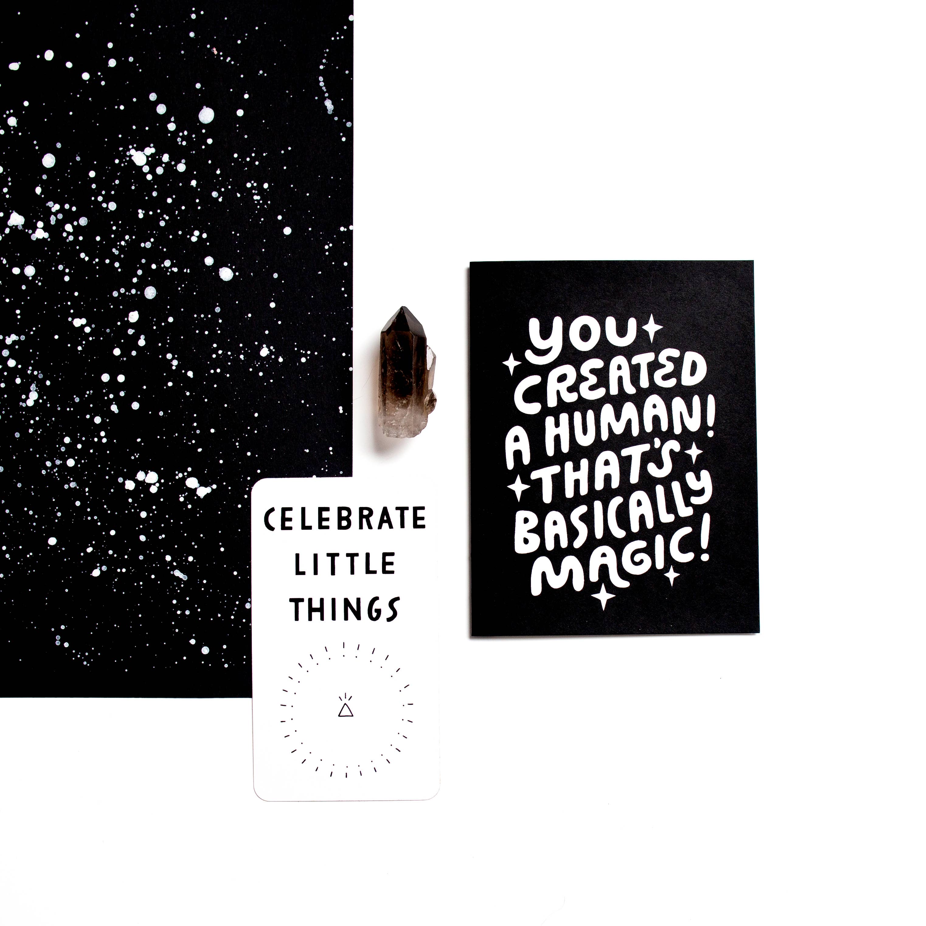 Human Magic New Baby Card