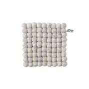 Aveva Design Square Wool Trivet, 17 cm handmade wool felt trivet in square design. Heat-resistant, pairs with Round and Smiley trivets.