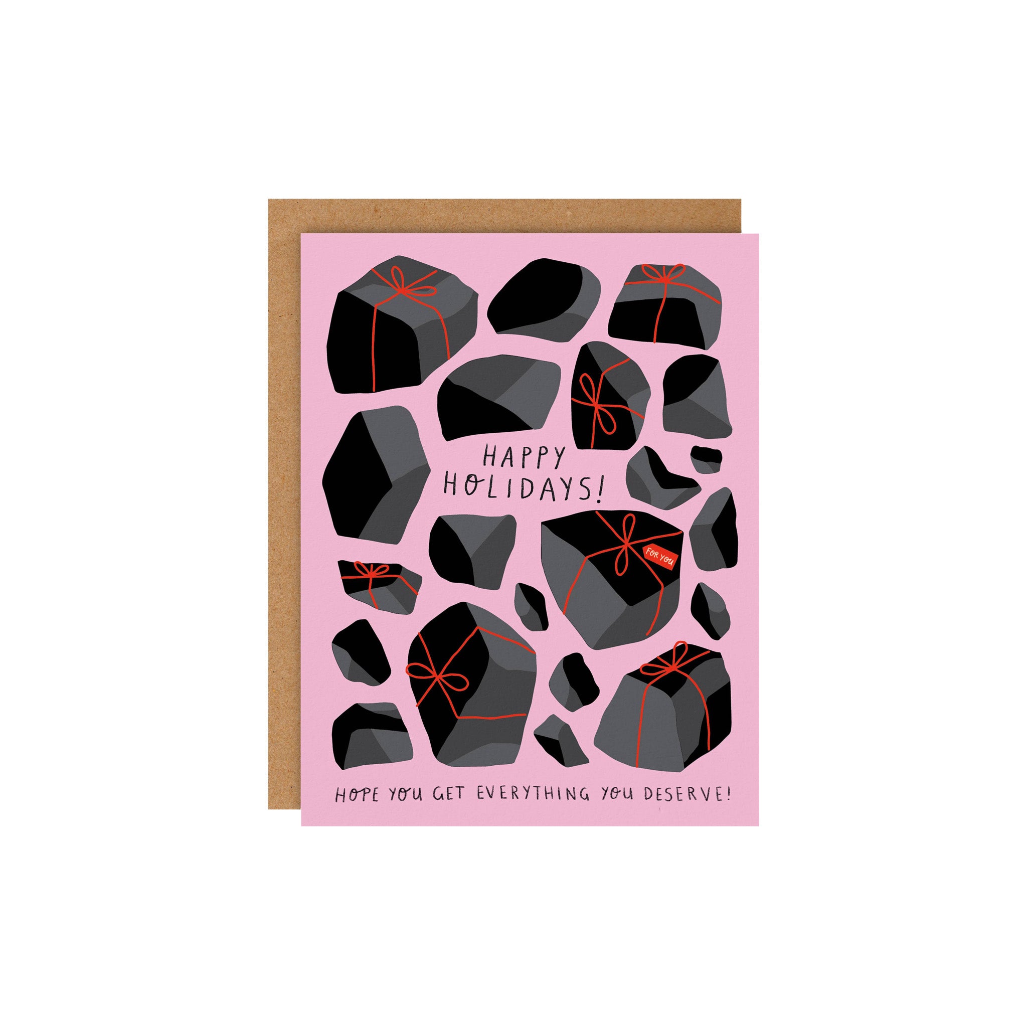 Coal for the Holidays Card