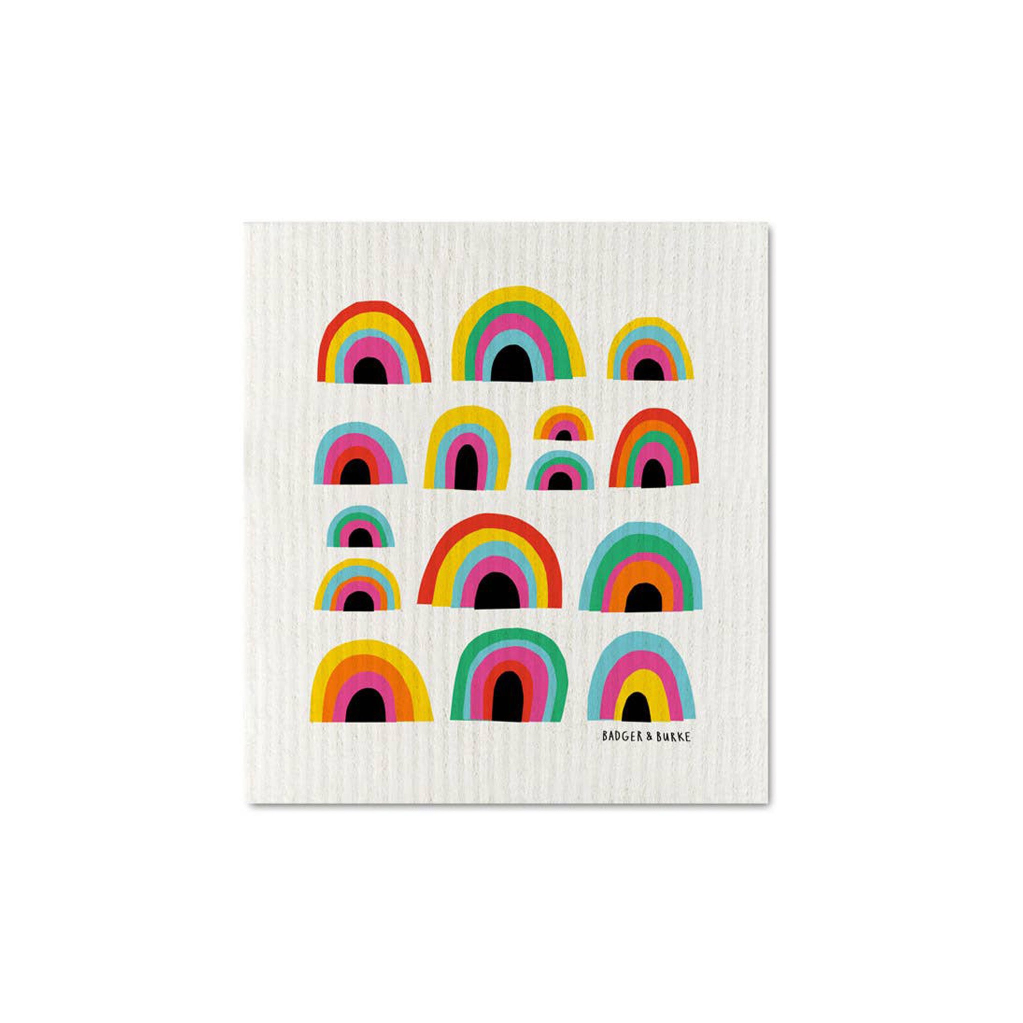 Rainbow Swedish Dishcloth
