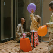 Bink Kids Bottle in borosilicate glass with silicone sleeve and flip cap. Compact, leak-proof, dishwasher safe, and kid-friendly.