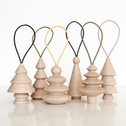 Wooden Tree Ornaments