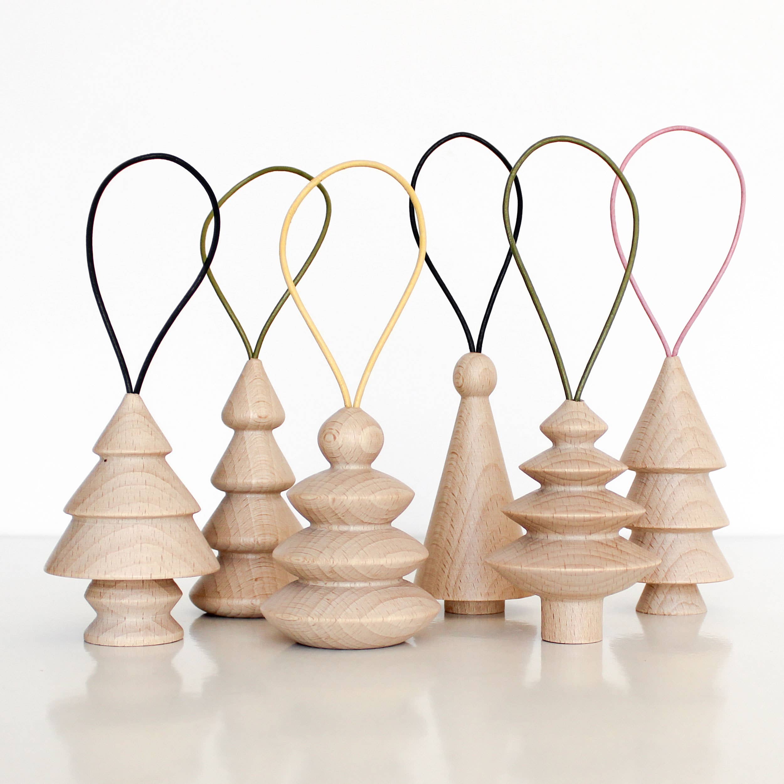 Wooden Tree Ornaments