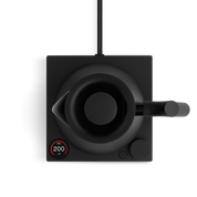 Fellow Corvo EKG Pro Electric Kettle in matte black, 0.9 L stainless steel body with precision temperature control and full-color LCD screen.