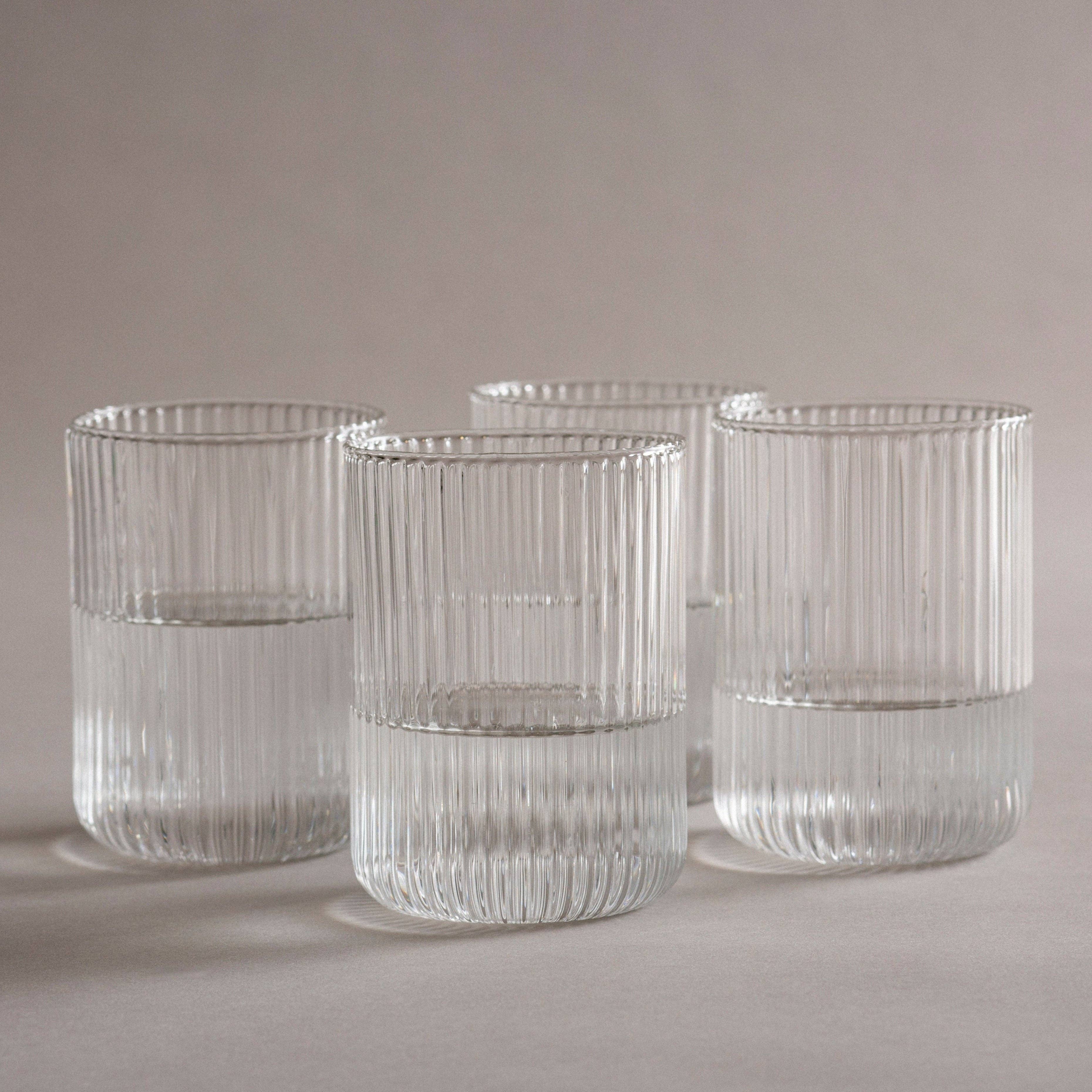 Ribbed Tumbler Set