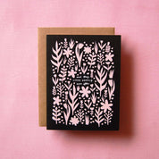 Wedding Flowers Card