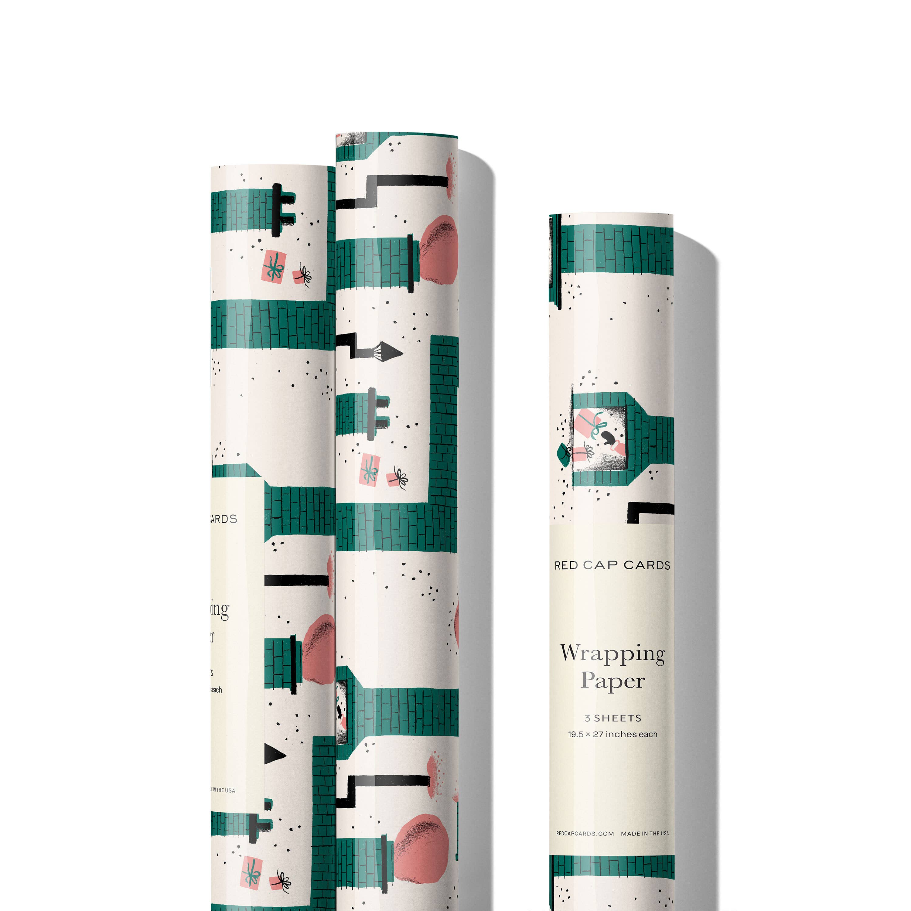 Santa Chimney Gift Wrap