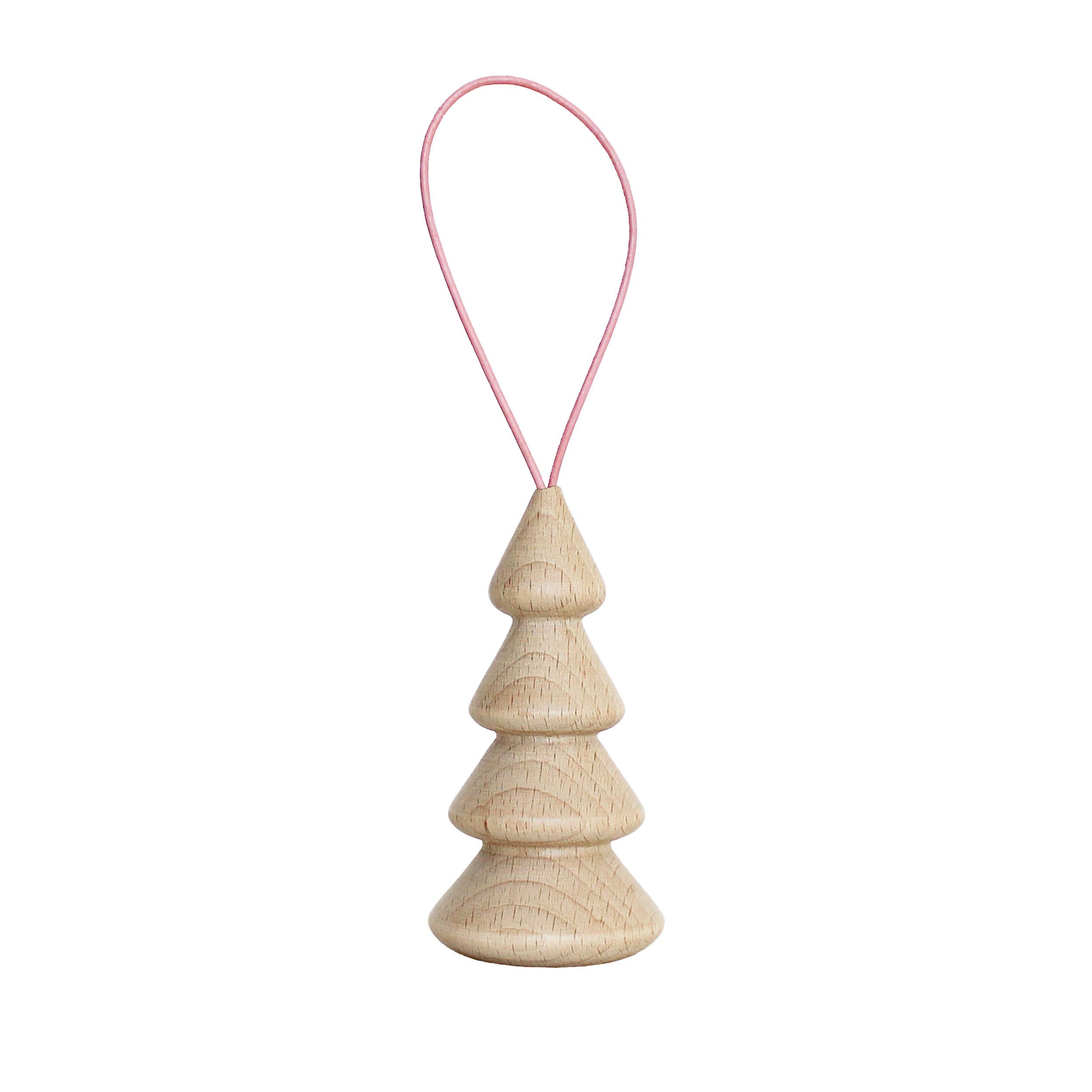 Wooden Tree Ornaments