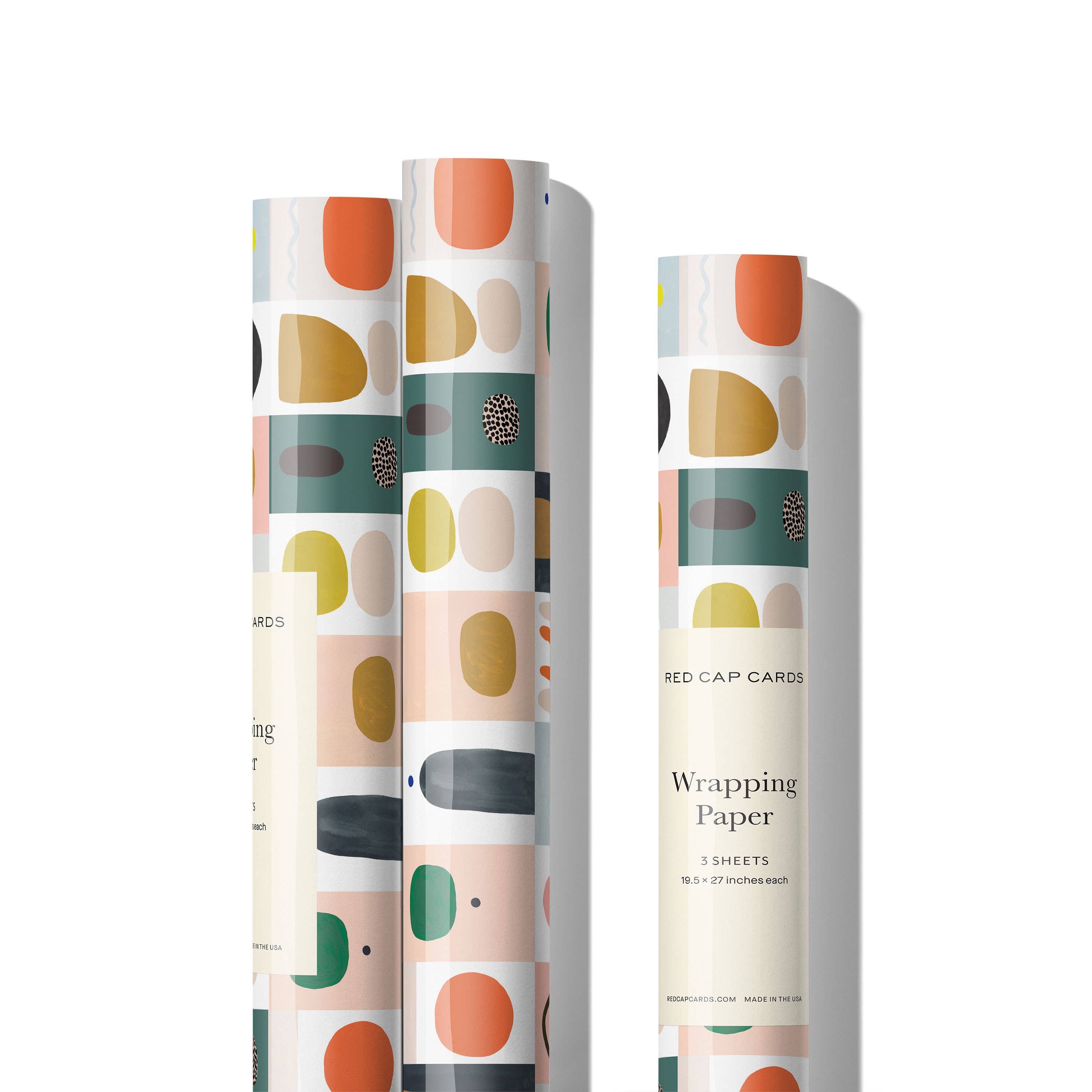 Color Block Gift Wrap