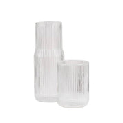 Ribbed Carafe & Tumbler Set