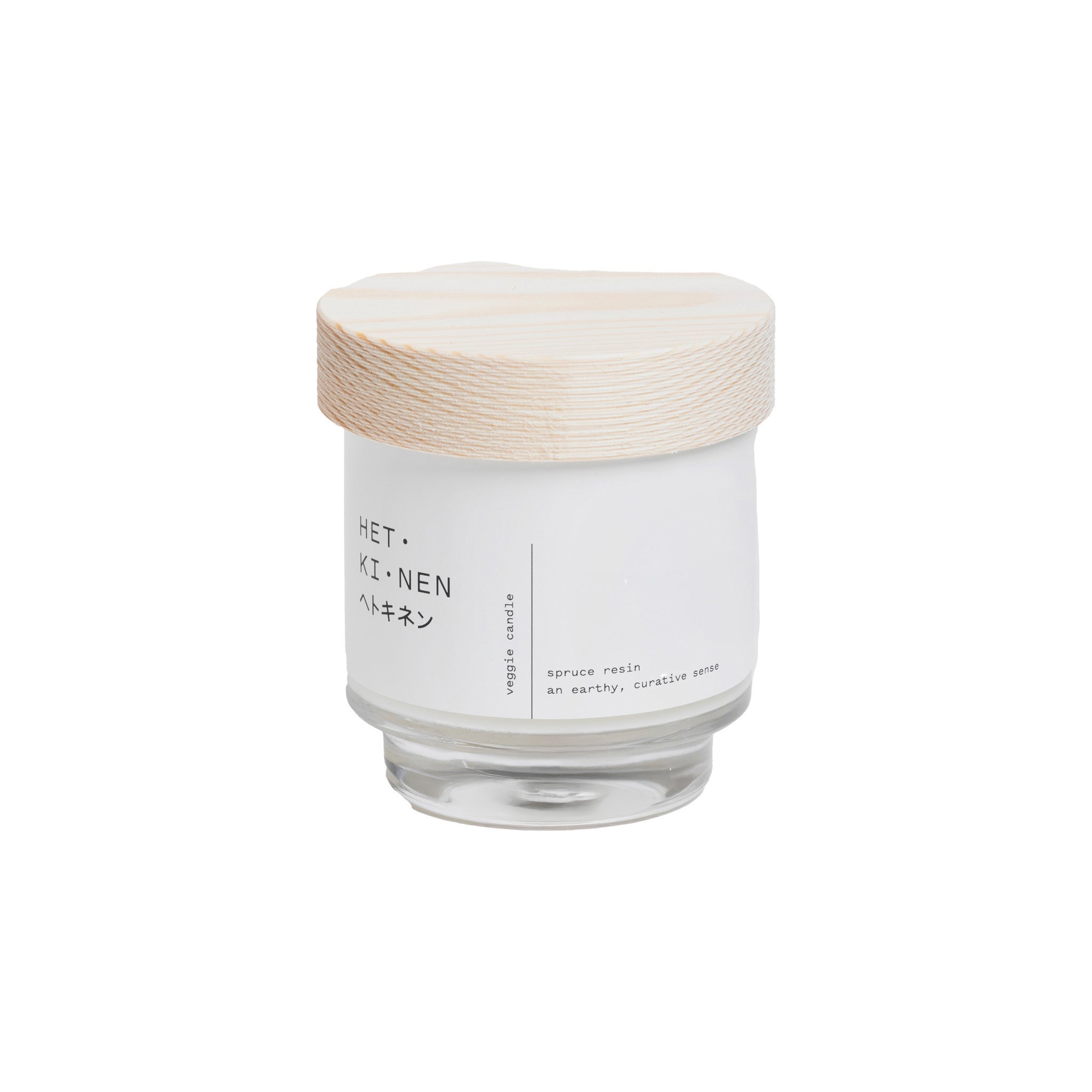 Spruce Resin Veggie Candle