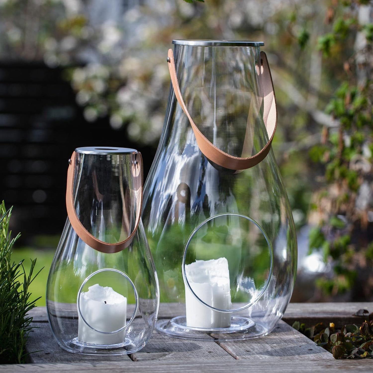 Design With Light Glass Lantern