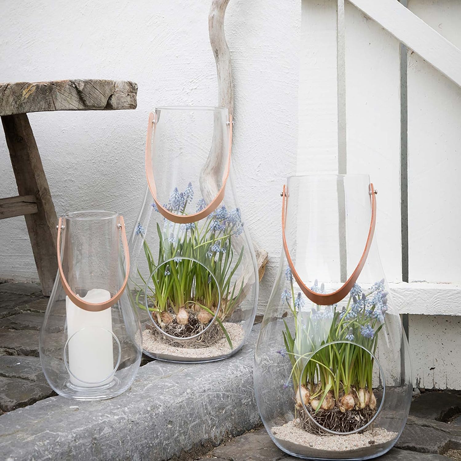 Design With Light Glass Lantern