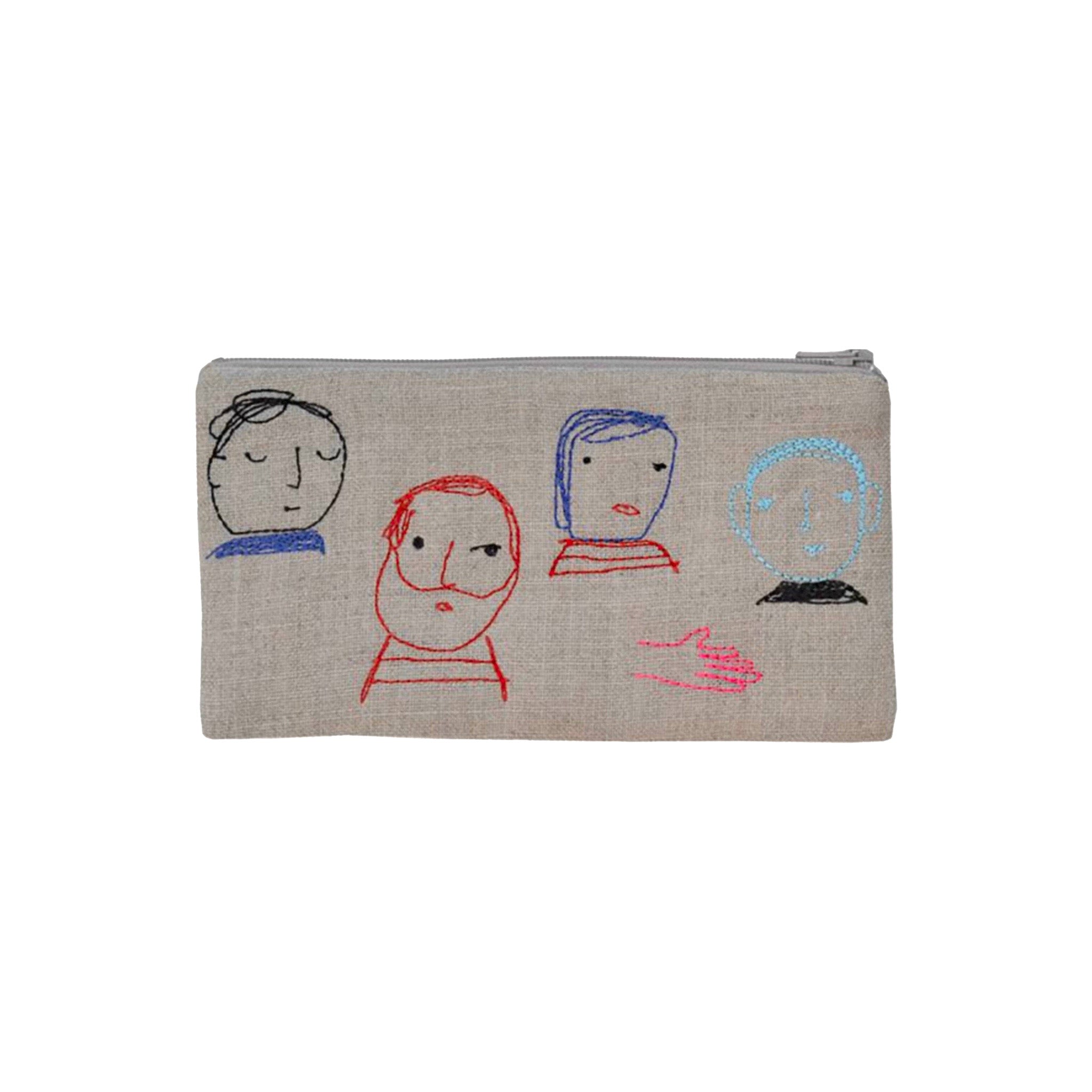 Folks Linen Pouch