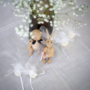 Kay Bojesen Rabbit H16 in natural FSC-certified oak with articulating limbs, 6.3 inches tall, Danish design classic from 1957 and friend for life.