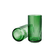 Grooved Glass Vase