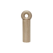 OYOY Living Design Hoop Mill Grinder in FSC-certified ash wood, available in Natural or Dark finish, two sizes. CrushGrind® mechanism for salt, pepper, or spices.