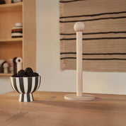 OYOY Inka Paper Towel Holder in natural ash. Nordic design pedestal that makes spills look stylish.