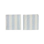 OYOY Living Design Striped Napkin Set of 2 in bold striped cotton. Organic cotton napkins, designed in Denmark.