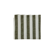OYOY Living Design Striped Tablecloth in organic cotton with bold striped pattern. Available in multiple colors and sizes (200 × 140 cm or 260 × 140 cm).