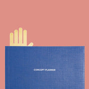 Poketo Brass Hand Bookmark, polished golden hand-shaped page marker. Durable and stylish gift for readers and design lovers.