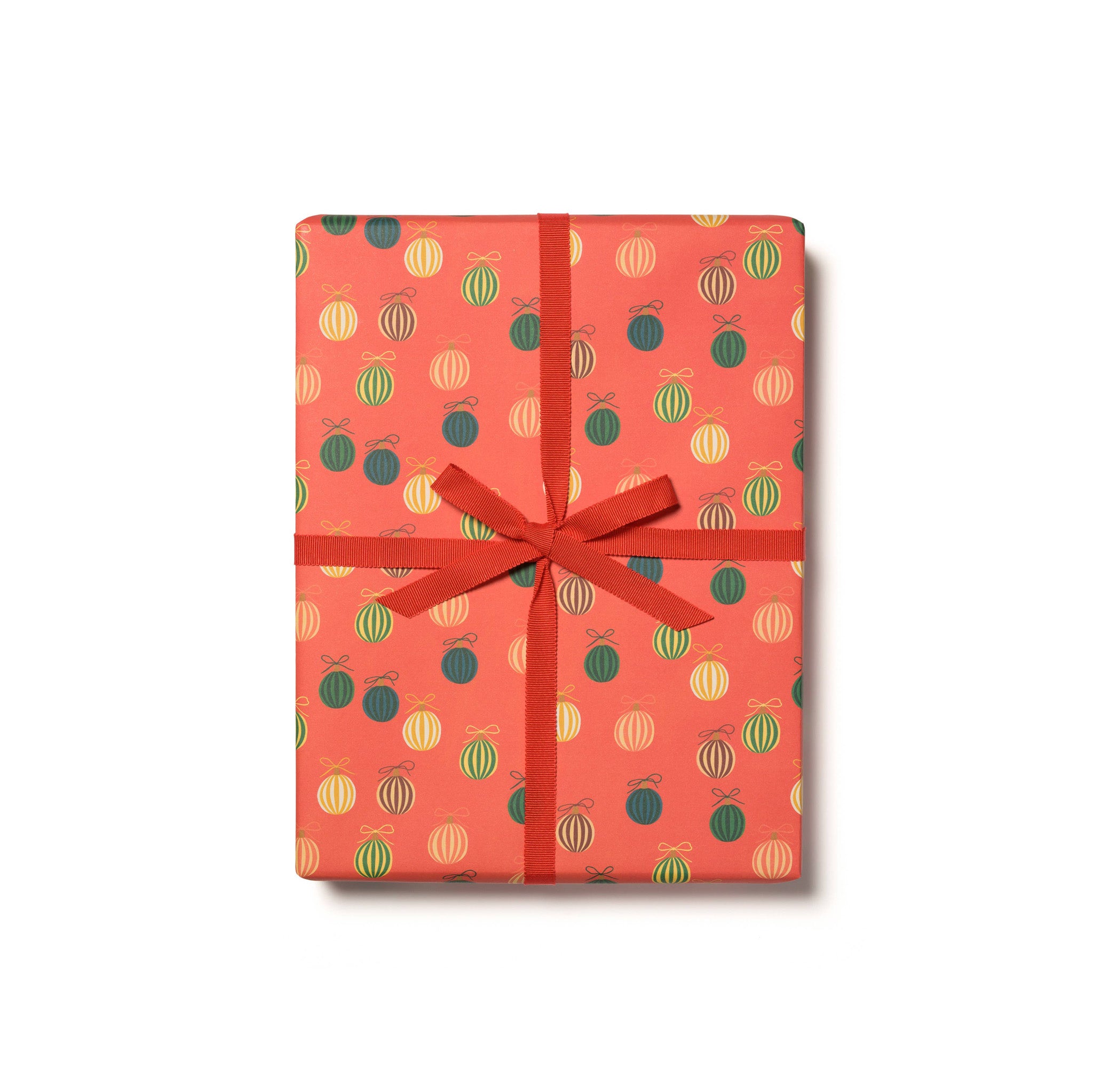 Merry Ornaments Gift Wrap