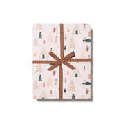Pink Trees Gift Wrap