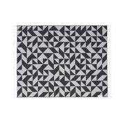 Silkeborg Uldspinderi Twist a Twill Throw in multiple colors (light grey, dark grey, maple green, petrol green, rusty rose) 100% pure wool with bold geometric twill pattern by Tina Ratzer.