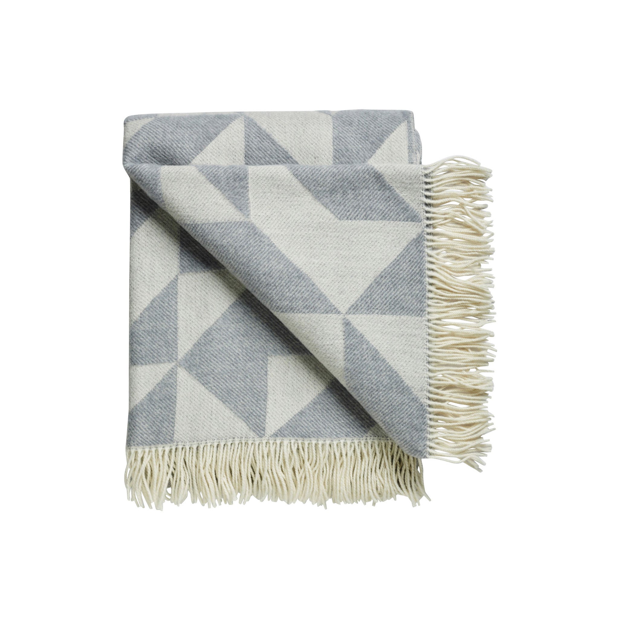 Silkeborg Uldspinderi Twist a Twill Throw in multiple colors (light grey, dark grey, maple green, petrol green, rusty rose) 100% pure wool with bold geometric twill pattern by Tina Ratzer.