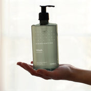 Skandinavisk Fjord 500 ml hand & body wash in recycled plastic bottle with pump.