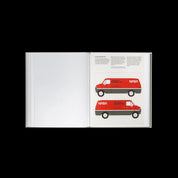 NASA Graphics Standards Manual book — case-bound with silkscreen cover, reproducing Danne & Blackburn’s 1975 design system with original scans and essays.