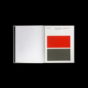 NASA Graphics Standards Manual book — case-bound with silkscreen cover, reproducing Danne & Blackburn’s 1975 design system with original scans and essays.