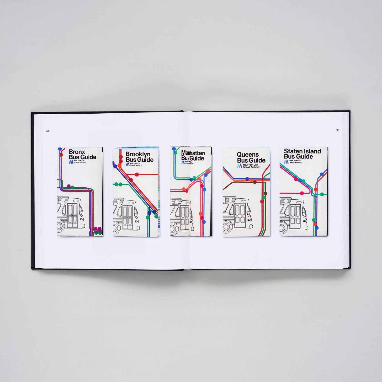 NYCTA: Objects book — cloth-bound, square-format volume with silkscreen cover, featuring 400+ NYC Subway artifacts and ephemera collected by Brian Kelley.