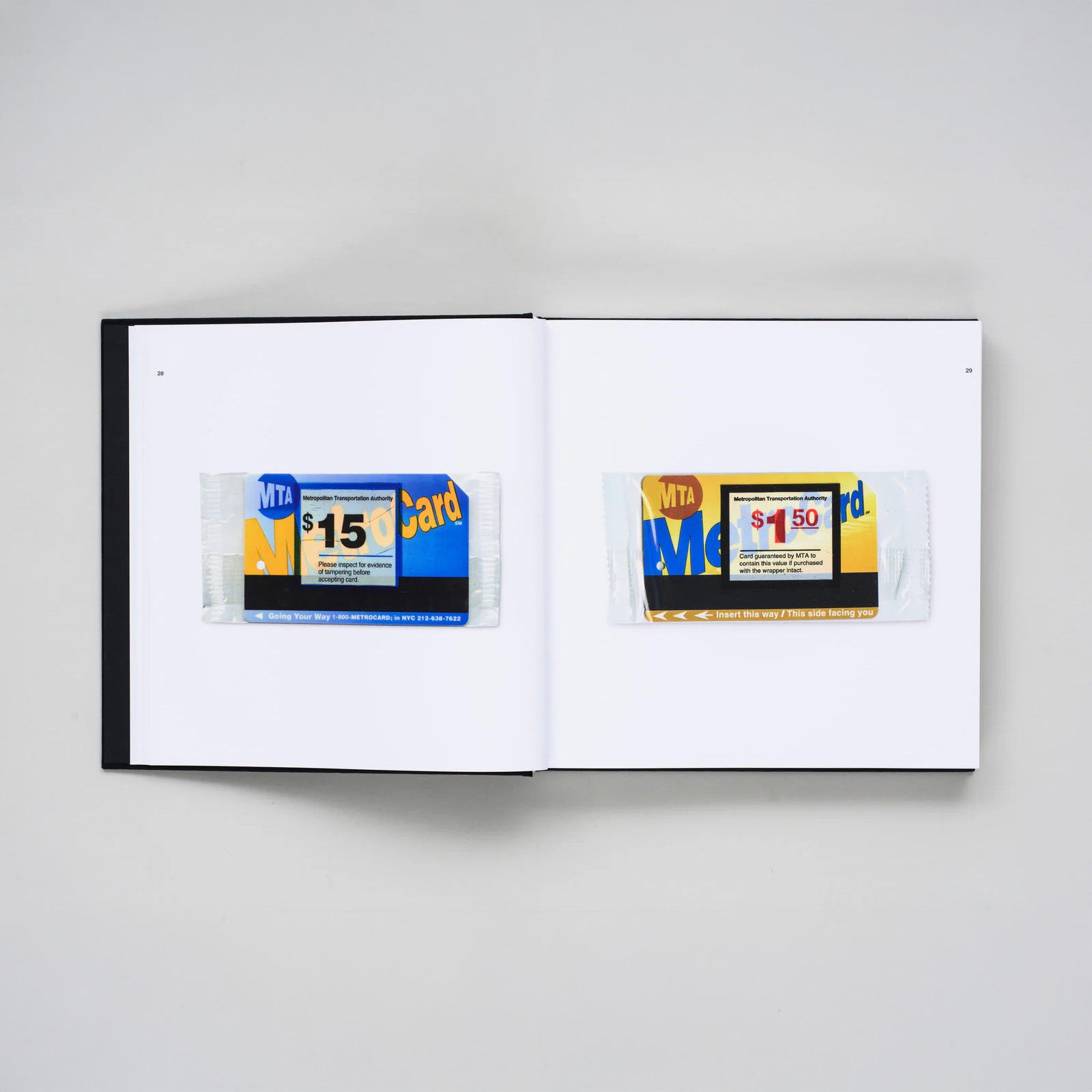 NYCTA: Objects book — cloth-bound, square-format volume with silkscreen cover, featuring 400+ NYC Subway artifacts and ephemera collected by Brian Kelley.