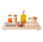 Verso Design ILMA Serving Tray in sustainably sourced birch, handcrafted in Finland. 22 × 40 cm Nordic tray that doubles as a cutting board, made to last.