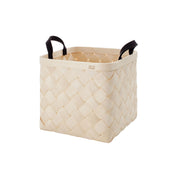 Verso Design Lastu Large Birch Basket in FSC-certified birch with wool felt handles, oversized and sustainably made in Finland for eco-friendly storage.