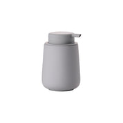 Nova One Soap Dispenser with monochrome soft-touch finish, 0.25 L capacity, designed by Thomas Dudzinski for Zone Denmark.